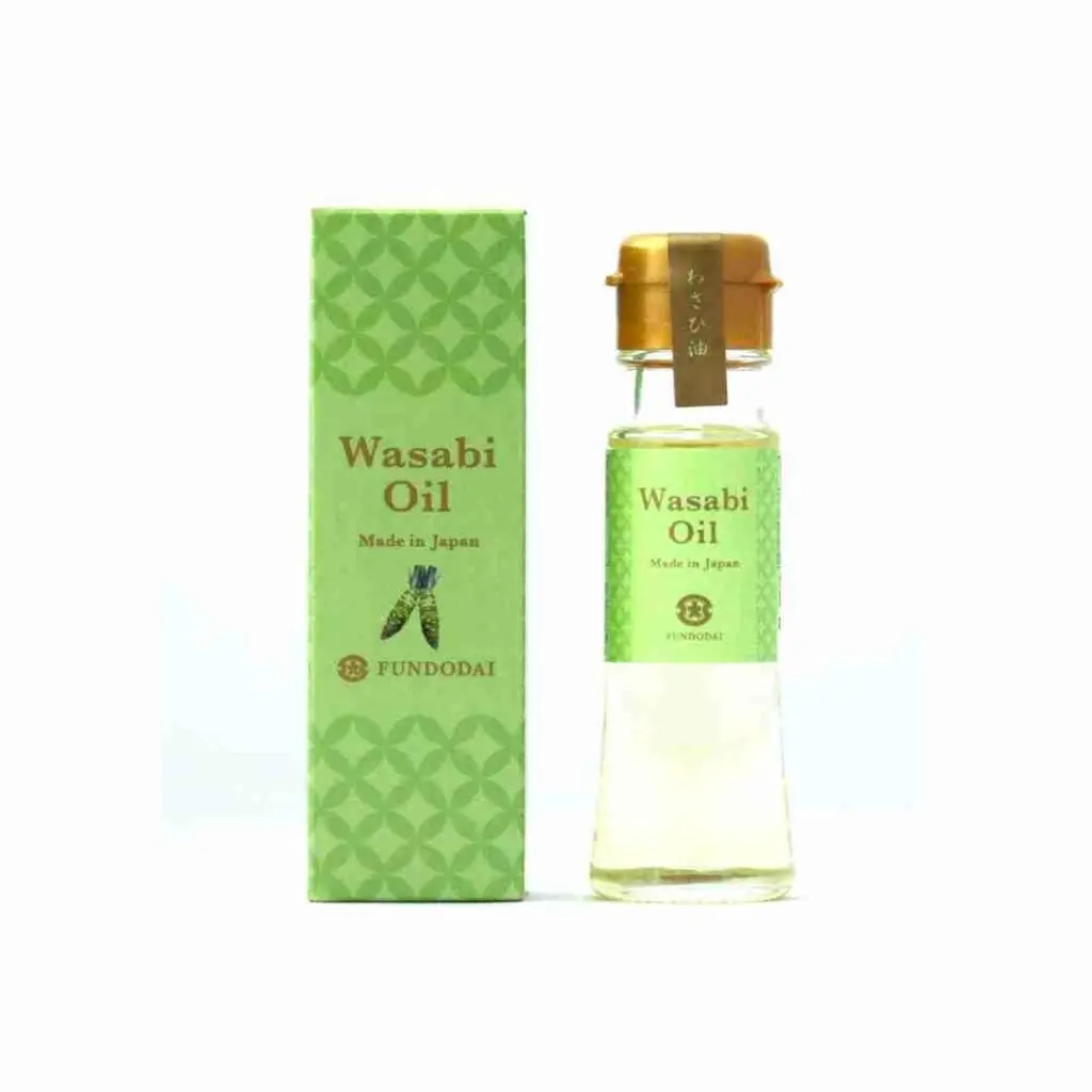 Fundodai EX Clean Scented Wasabi Oil - 45g Cooking Oil, Spice for Noodles, Sashimi, Enhances Dishes' Flavor Profile