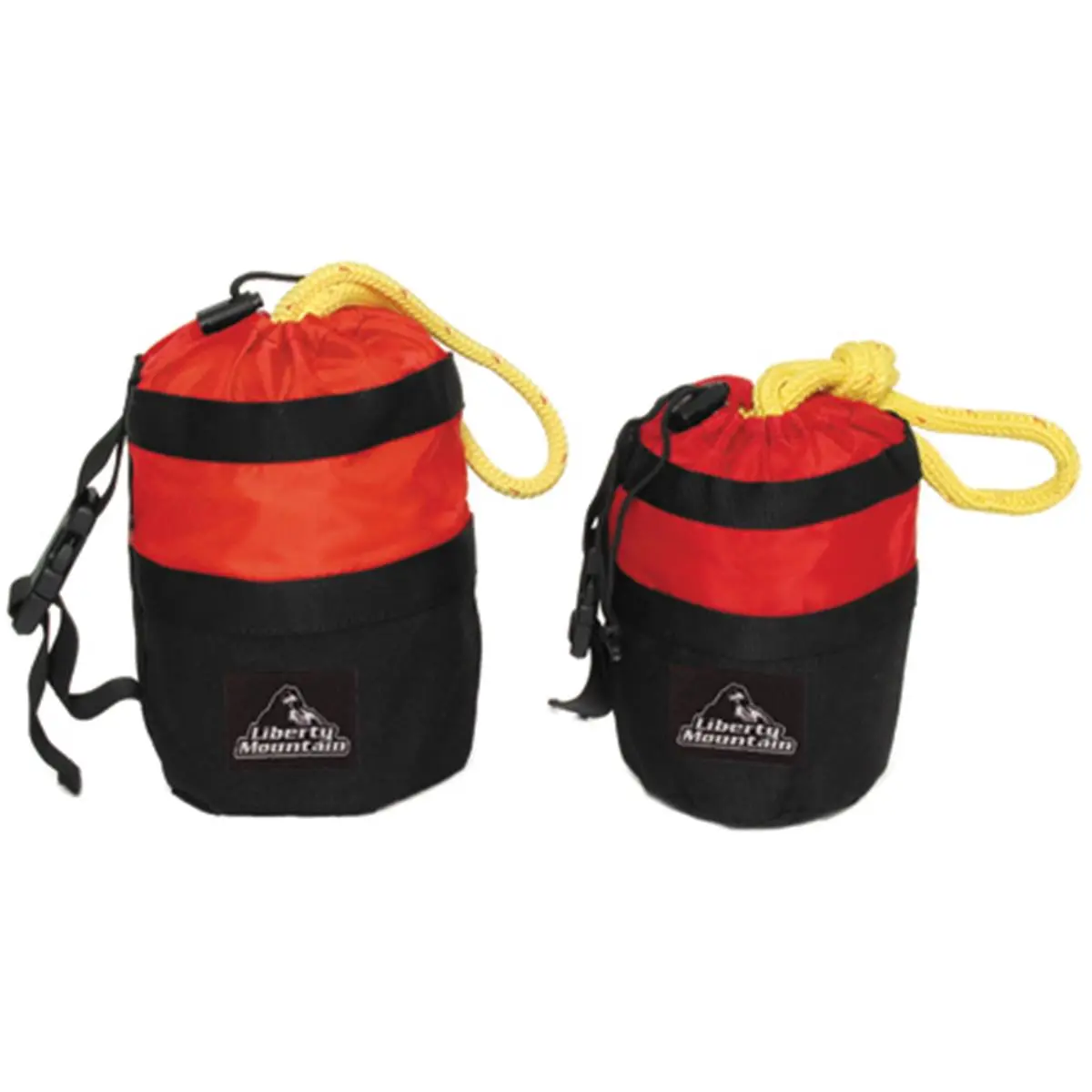 Liberty Mountain 50ft Kayakers Throw Bag - 1600 lb Strength, 1000 d Reinforcement, 420 d Packcloth, Cordlock Floating Draw String Bag, Kayak Accessory