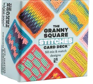 The Granny Square Stitches Card Deck: 50 Mix and Match Designs