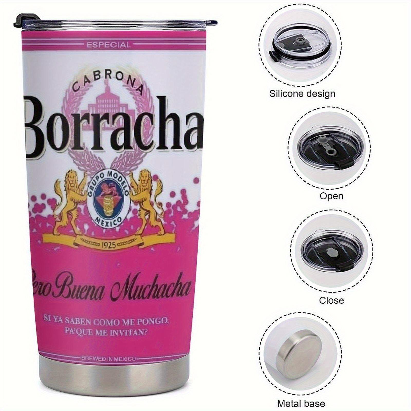 1pc a 20Oz Stainless Steel Tumbler Featuring a Cabrada Borracha Design, Built to Last, Leak-Resistant, Easy to Clean, And Perfect for Outdoor Adventures, Sports, And Everyday Hydration. A Fashionable Travel Cup And Sturdy Drinkware Flasks 1pc a 20Oz Stainless Steel Tumbler Featuring a Cabrada Borracha Design, Built to Last, Leak-Resistant, Easy to Clean, And Perfect for Outdoor Adventures, Sports, And Everyday Hydration. A Fashionable Travel Cup And Sturdy Drinkware Flasks