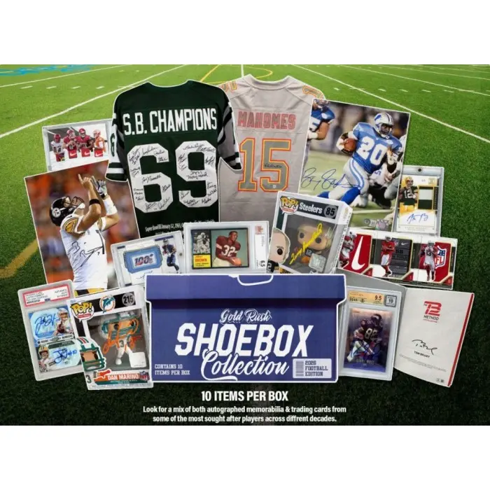 2026 Gold Rush Shoebox Collection Football Edition