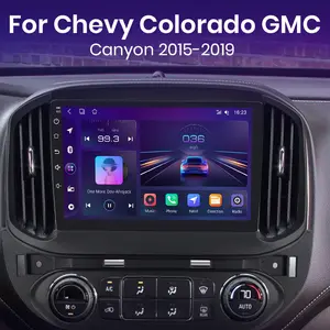Junsun Android 13 Car Radio Stereo for Chevy Colorado GMC Canyon 2015 2016 2017 2018 2019 multimedia video player 9 inch HD touchscreen DSP Wireless Carplay Auto GPS navigation