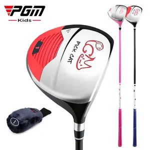PGM Golf Clubs – Large-Volume Driver, Fairway Wood, and Hybrid – For Boys and Girls – Beginner Set for Children