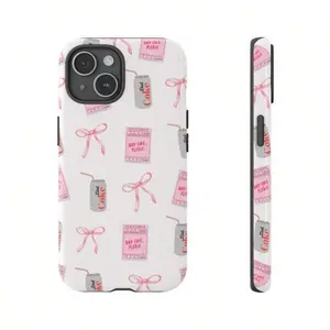 Diet Please Phone Cases |     Diet Please Pattern Phone |   Cola Phone CaseCreative Cartoon Phone, Shockproof And Drop-Resistant Full Protect, Suitable 17/17ProMax/IPhone16/16Plus/16Pro/16ProMax