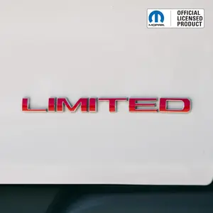 LIMITED Emblem Overlay Decal for Jeep – Vinyl Badge Sticker
