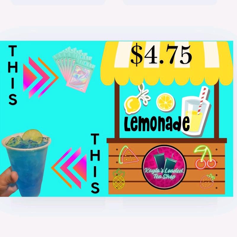 Lemonade & Limeade Loaded Tea's. Individual serving package contains (1 ...