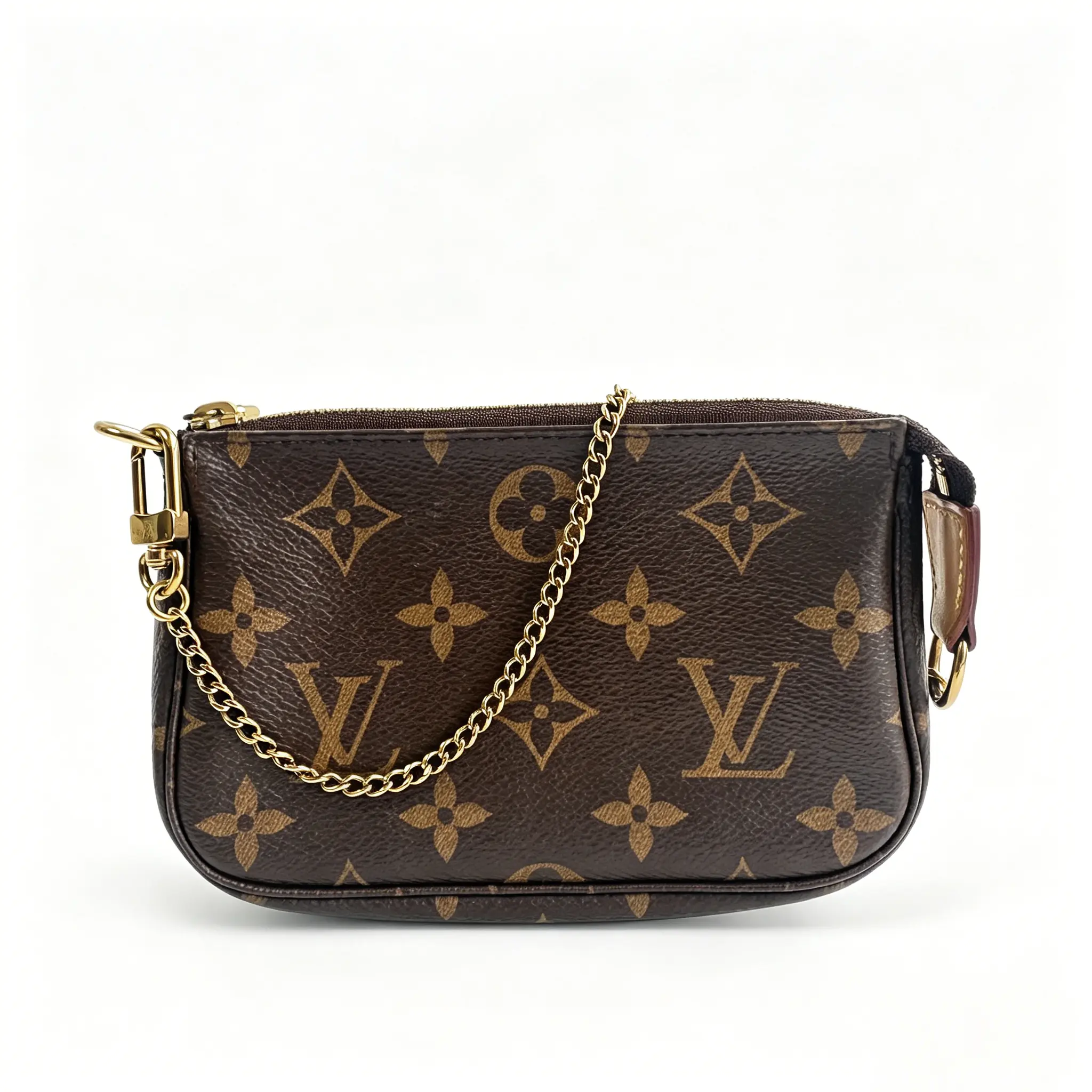 Pre-owned Louis Vuitton Monogram Canvas Mini Pochette Accessoires D0098