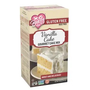 XO Baking Co. Gluten-Free Rice-Free Soy-Free Dairy-Free Non-GMO Vanilla Cake Mix Moist and Delicious