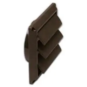 Lambro Industries 2677B Dryer Vent Hood - 4 In. Brown