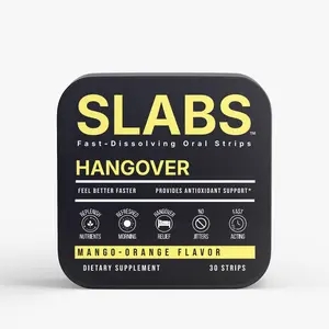 SLABS Hangover Oral Strips – Fast Dissolving Recovery Support