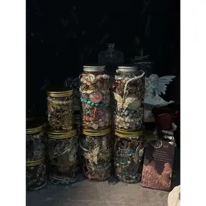 Brightside Minimalis Random 1/10/30/50 pieces of women's jewelry in vintage, fantasy, fairy, and gothic styles, including rings, necklaces, bracelets, and earrings, as birthday gifts.