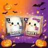2026 Halloween Ghost Squishy Stress Relief Toy - Extra Stress-Relief Squeeze Ball, Suitable For Adult And Children - Ghost- Shaped Stress- Relief and Sensory Play Toy, Perfect for Halloween Parties and Daily Use, Back To School