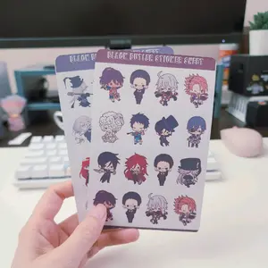 Black butler sticker sheet