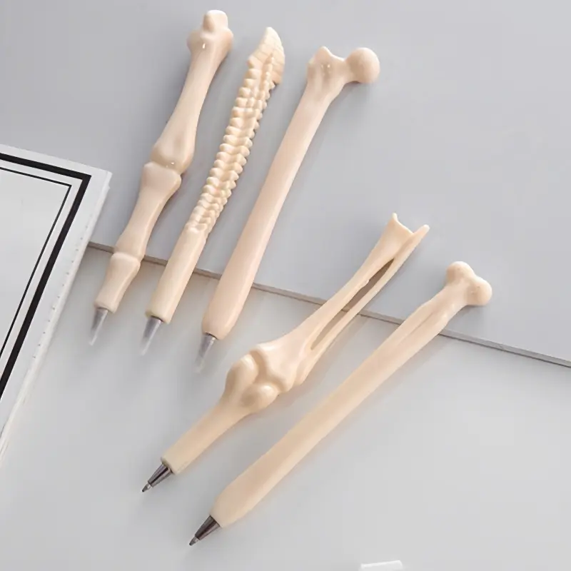 Creative Bone Shaped Ballpoint Pens, Realistic Human Skeleton Design ...