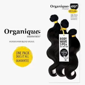 Milky Way jet black  Weave Organique Body Wave 3Pcs Jet black