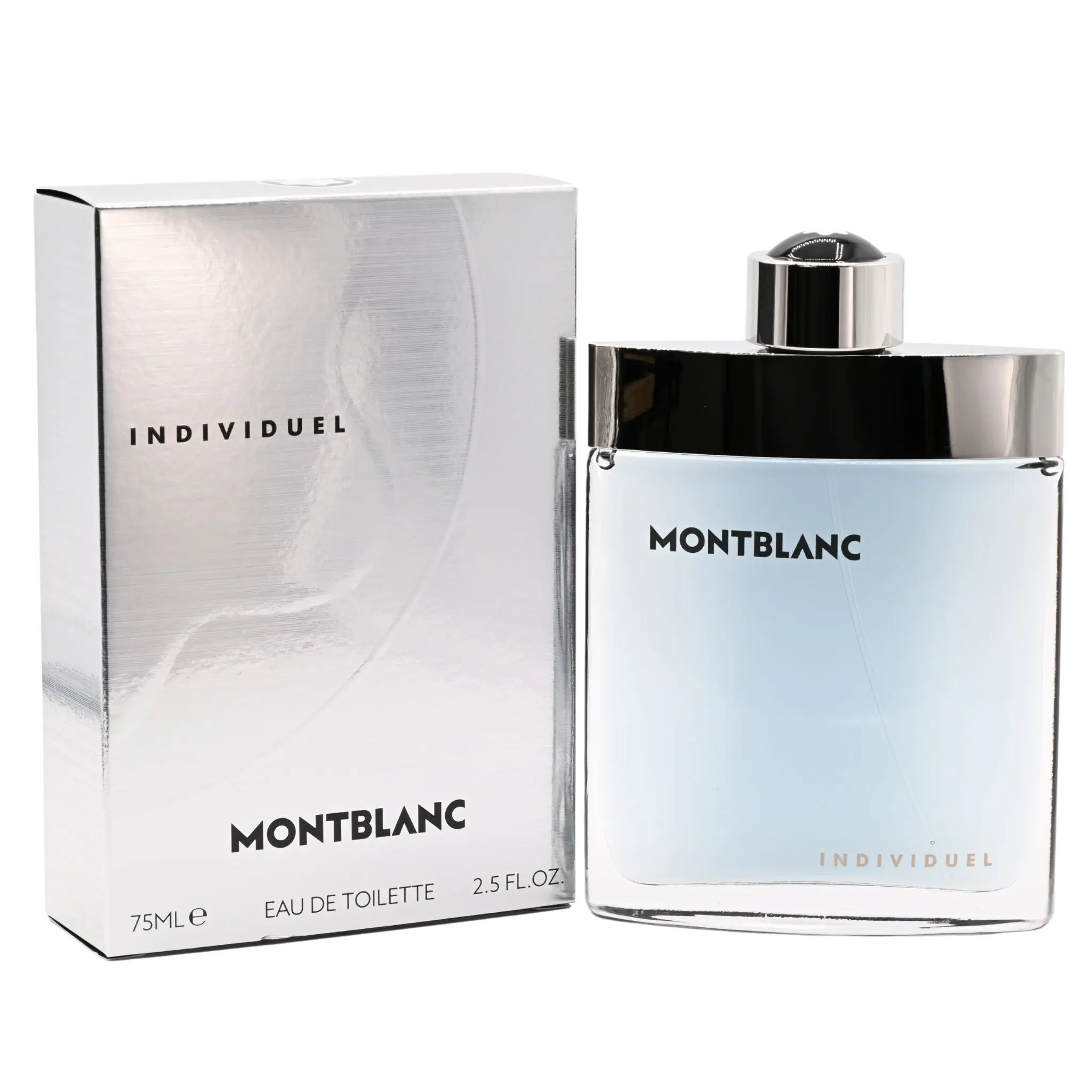 Montblanc Individuelle Men's Spray-On Eau de Toilette - 2.5 oz (75ml) Packaged Bottle Men's Fragrance, New in Sealed Retail Box, Packaged Men's Fragrance