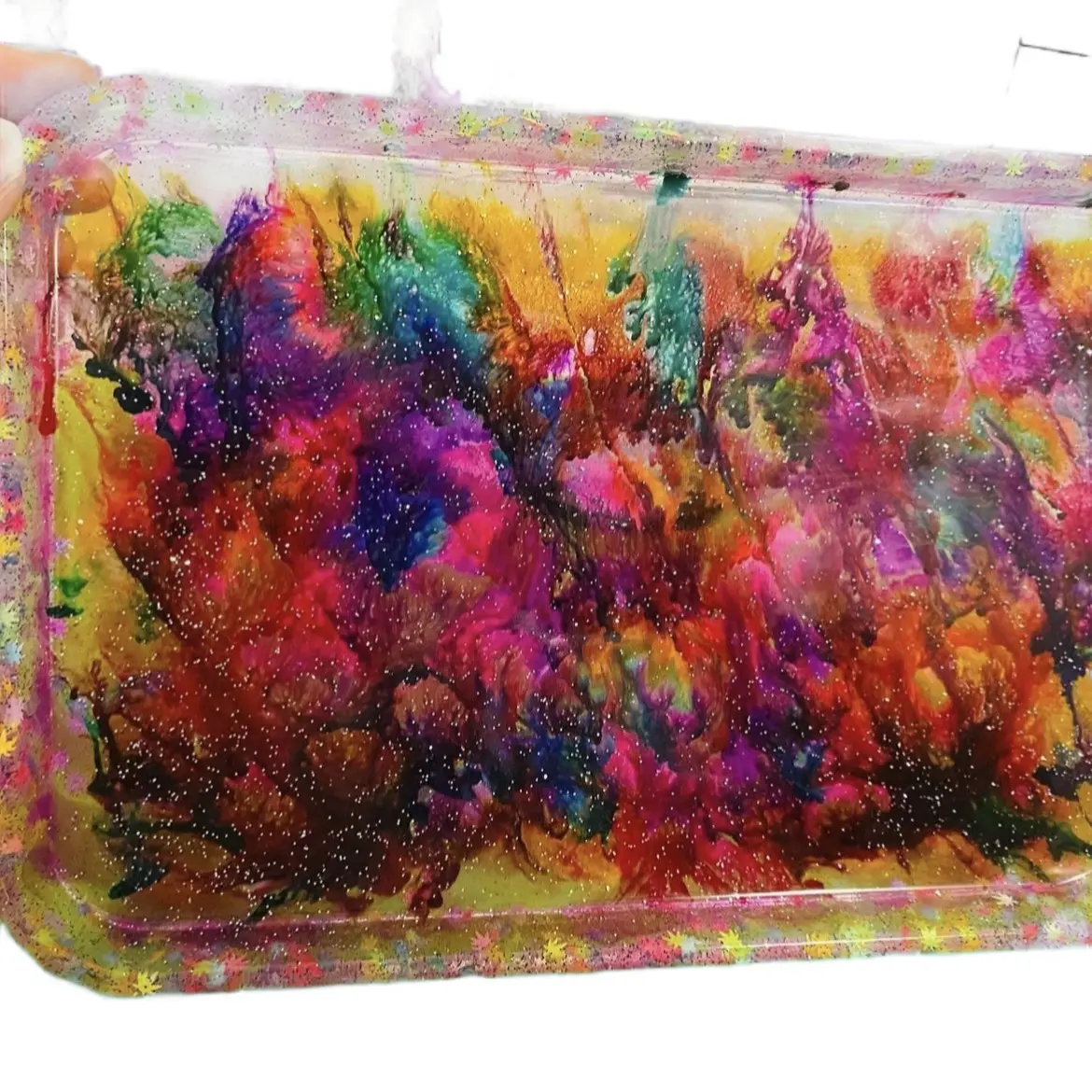 Custom resin tray