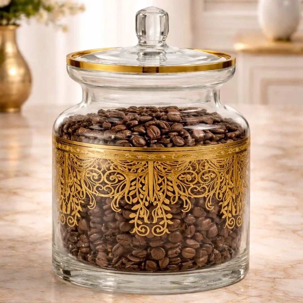 Dream Home Collection Medium Glass Canister