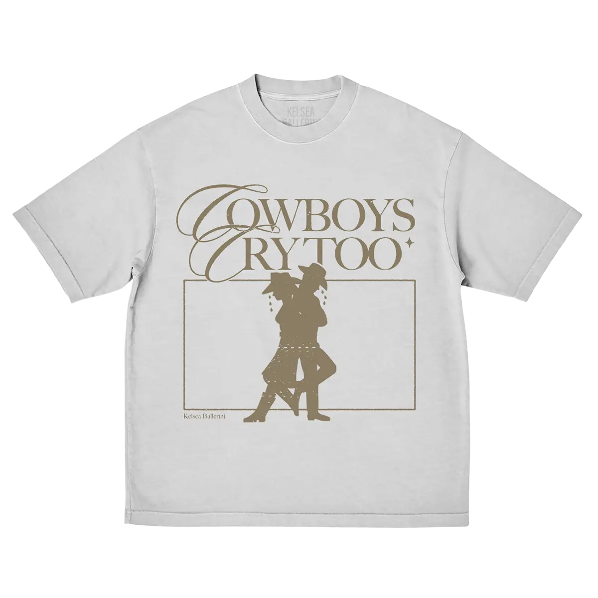 COWBOYS CRY TOO GRAPHIC T-SHIRT