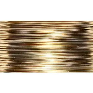 26CW853: Artistic Wire 26 Gauge Silver Plating Gold Color 30YD