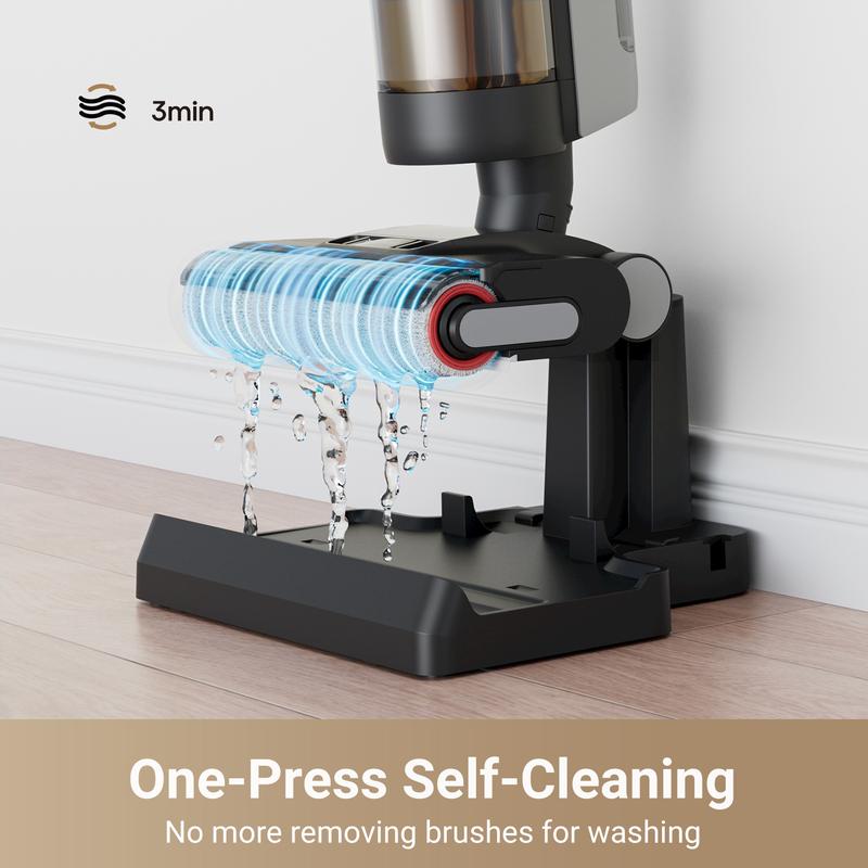 DREAME G10 Pro Vacuum Mop, Wet Dry Vacuum Cleaner, Cordless Vacuum Mop All in One for Hard Floors