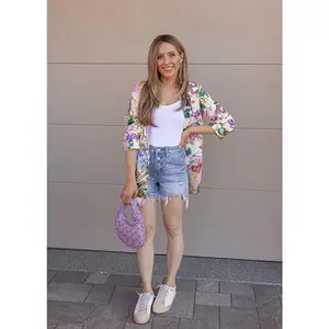 Kenzie Floral Print Blazer S-3X | by Krush Kandy