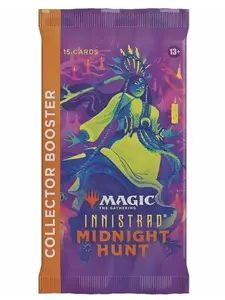 Magic The Gathering Magic: The Gathering Innistrad: Midnight Hunt Collector Booster | 15 Magic Cards