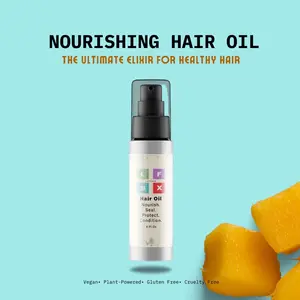 LFBX Silky Strong: Serum Strengthening & Smoothing Elixir  Moisturize Hydrating Haircare Nourishing Sunflower Oil Daily