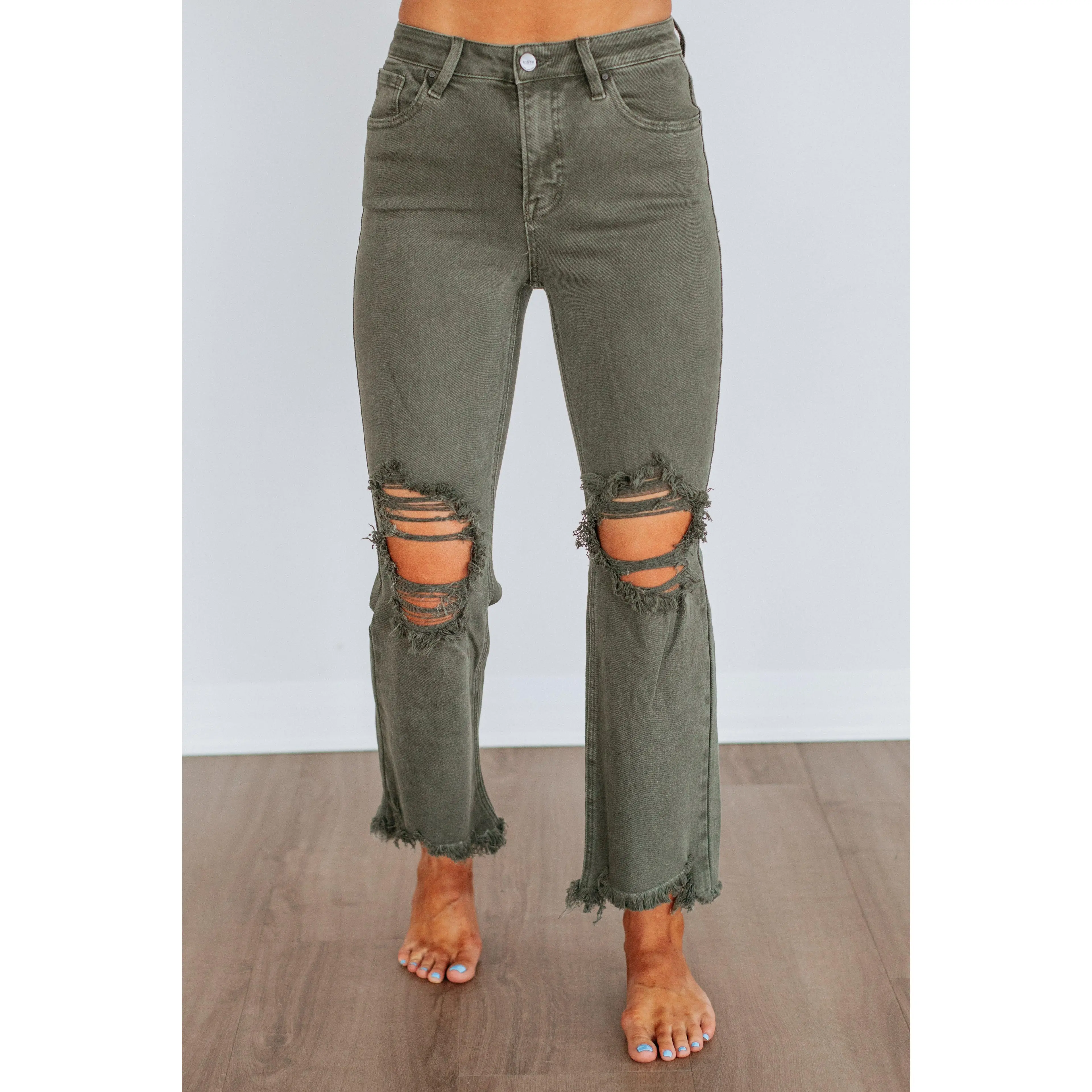 Rudy Risen Jeans - Dark Olive Rudy Risen Jeans - Dark Olive