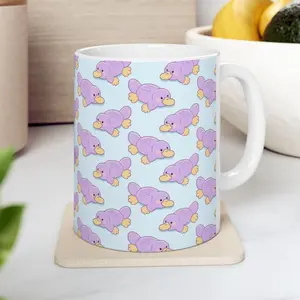 Baby Platypus Mug, Cute Platypus Mug, Platypus Gift, Platypus Picture, Platypus Cup, Animal Mug, Platypus Pattern #325