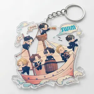 Kpop World Tour 2026 Swim Track Acrylic Keychain, Bantan Arirang 2026 Concert, Gift for Kpop Fan