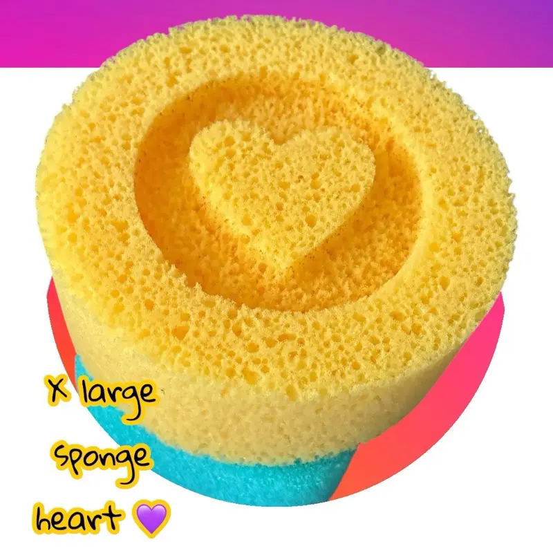 Round target diy sponges in different sizes for asmr use