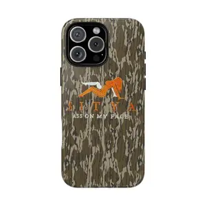 Camouflage SITYA logo Tough Phone Case, Camo Hunting Two-In-One Drop-Resistant Mobile Phone Case Protection, Shockproof For IPhone 17-12, Pro Max, Pro Plus, and Samsung S25 24 23 Safety Case