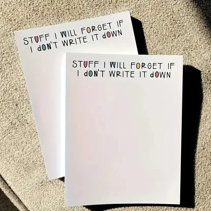Funny Notepad, F*ck Note Pad, Humorous Gift, To-Do List, Checklist, Funny Notebook, Perfect for Best Friends, Travel Diary Notebook, Office Supplies, Notebook for Work, Stationery Office Supplies