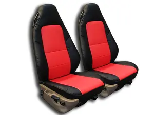 For BMW Z3 seat covers - 1996~2002, IGGEE Premium Leatherette, 2 Front seats, Original fit