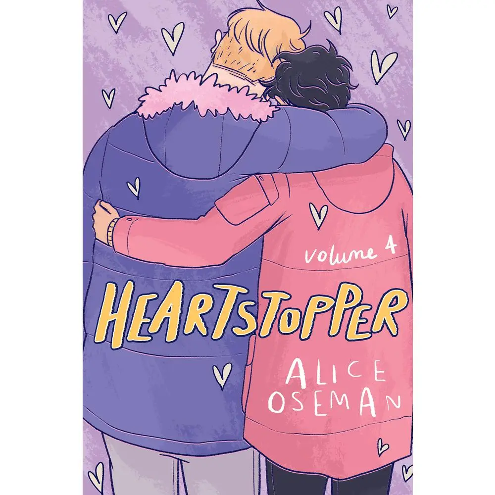 USED Book - Heartstopper #4: A Graphic Novel: Volume 4 by Oseman, Alice (Paperback) - english