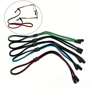 4 Sets of Glasses Hanging Ropes, Fashionable and Simple Sports Glasses Chain, Fashionable and Simple Sports Glasses String, Fixed Strap