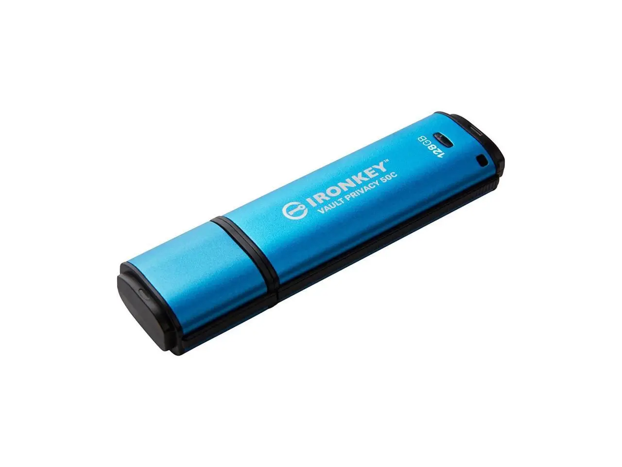 Kingston Ironkey Vault Privacy 50 USB-C 128GB AES 256 Encrypted Flash Drive