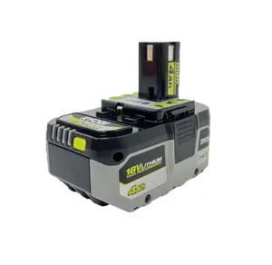 RYOBI 18 Volt 4 Ah Lithium-Ion HIGH PERFORMANCE Battery PBP004