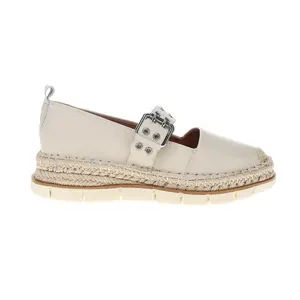 MIA Womens Valri Espadrille Mary Jane Flats Casual - Off White MIA Womens Valri Espadrille Mary Jane Flats Casual - Off White