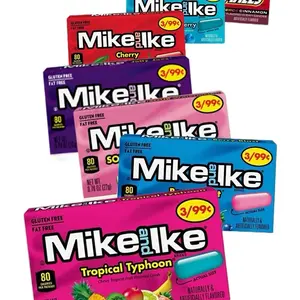 Mike and Ike 24 Pack Assorted Fruit Flavored Gluten-Free .78oz