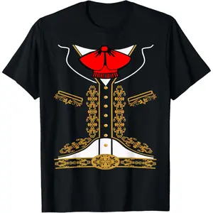 [100% Cotton] Mariachi Charro Mexican Costume for Cinco De Mayo Halloween T-Shirt