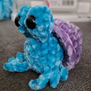 Crocheted Hermit Crab