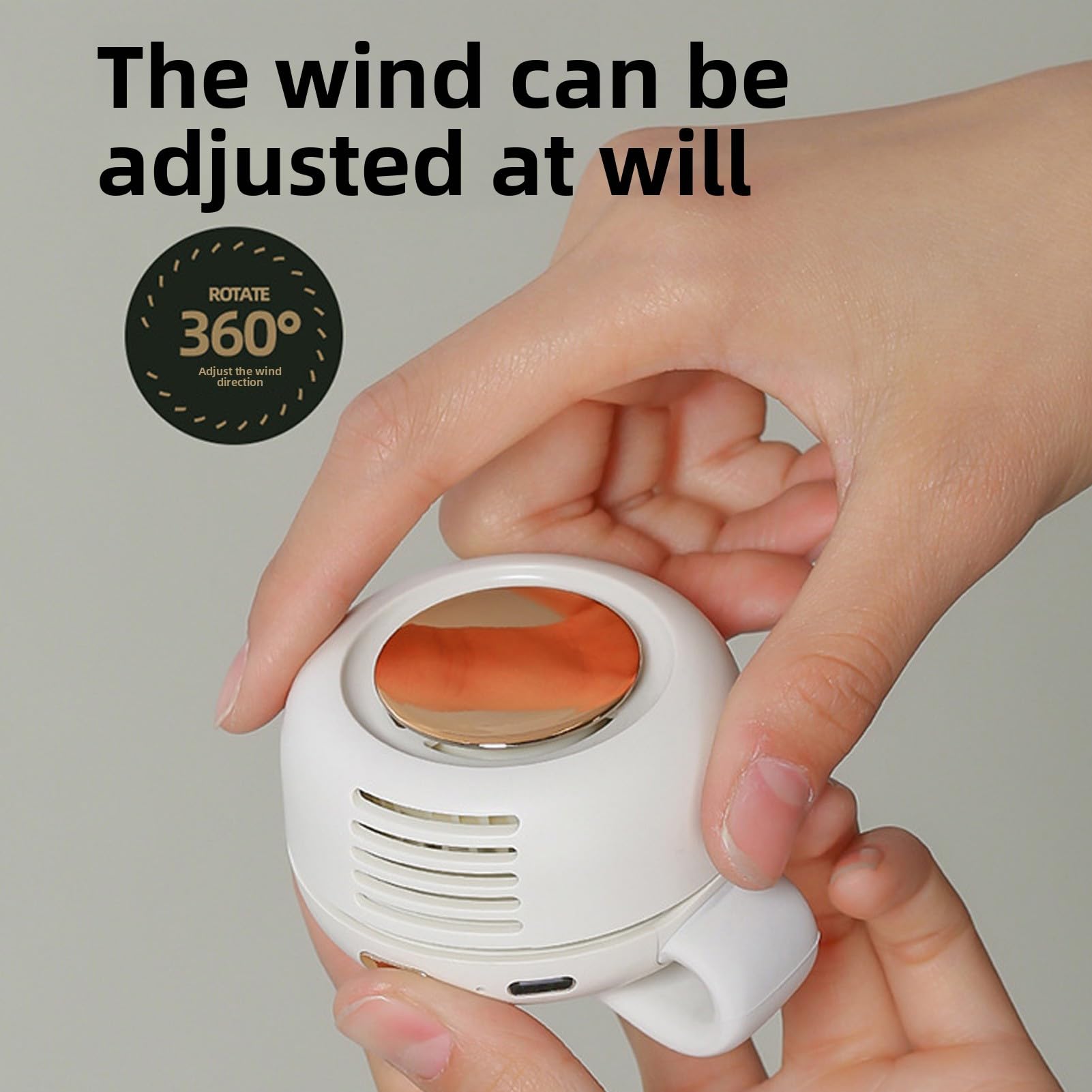 Portable Silent Mini Bladeless Fan Clip on, Portable Silent Mini Bladeless Electric Fan, For Outdoor & Travel & Office, Travel Accessories, Gift, Adjustable 3-Speed (Type-c, White) Portable Silent Mini Bladeless Fan Clip on, Portable Silent Mini Bladeless Electric Fan, For Outdoor & Travel & Office, Travel Accessories, Gift, Adjustable 3-Speed (Type-c, White)