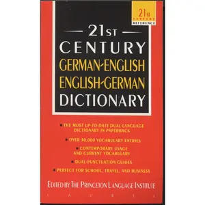 USED-21st Century German-English English-German Dictionary by Princeton Language Institute (Mass Market Paperback)