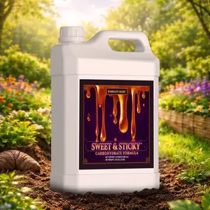 Humboldts Secret Sweet & Sticky Carbohydrate Flowering Additive – Boosts Yield & Aroma  Works in Soil & Hydroponics