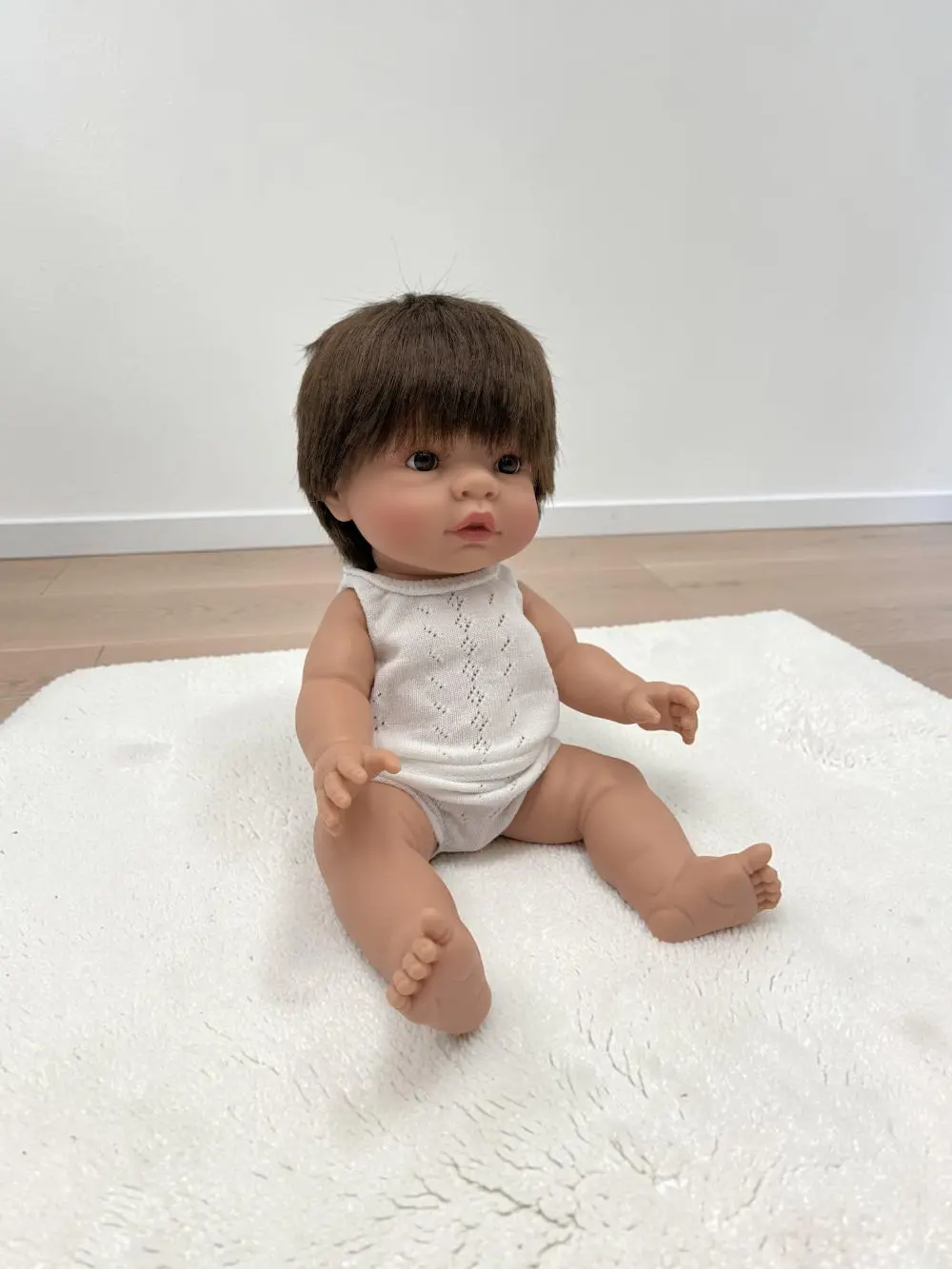 Bebenita 14" Baby Boy Doll - Cruz | Unscented & Fully Clothed