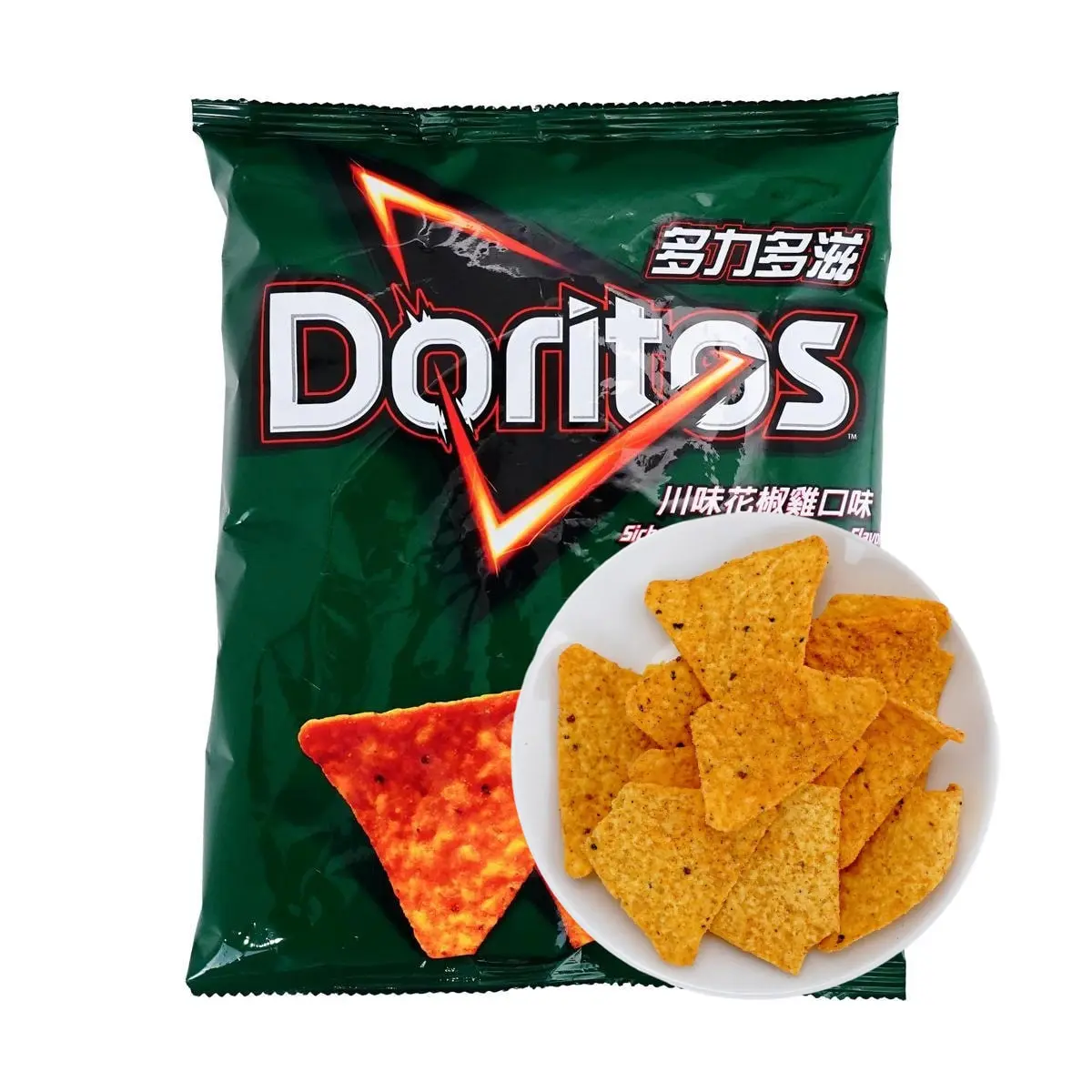 Doritos Taiwan Sichuan Pepper Chicken Flavor Corn Chips 68g Spicy Snack