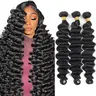 Loose Deep Wave Bundles Human Hair Sew In Brazilian Virgin Human Hair Bundles Loose Deep Wave Human Hair Weave