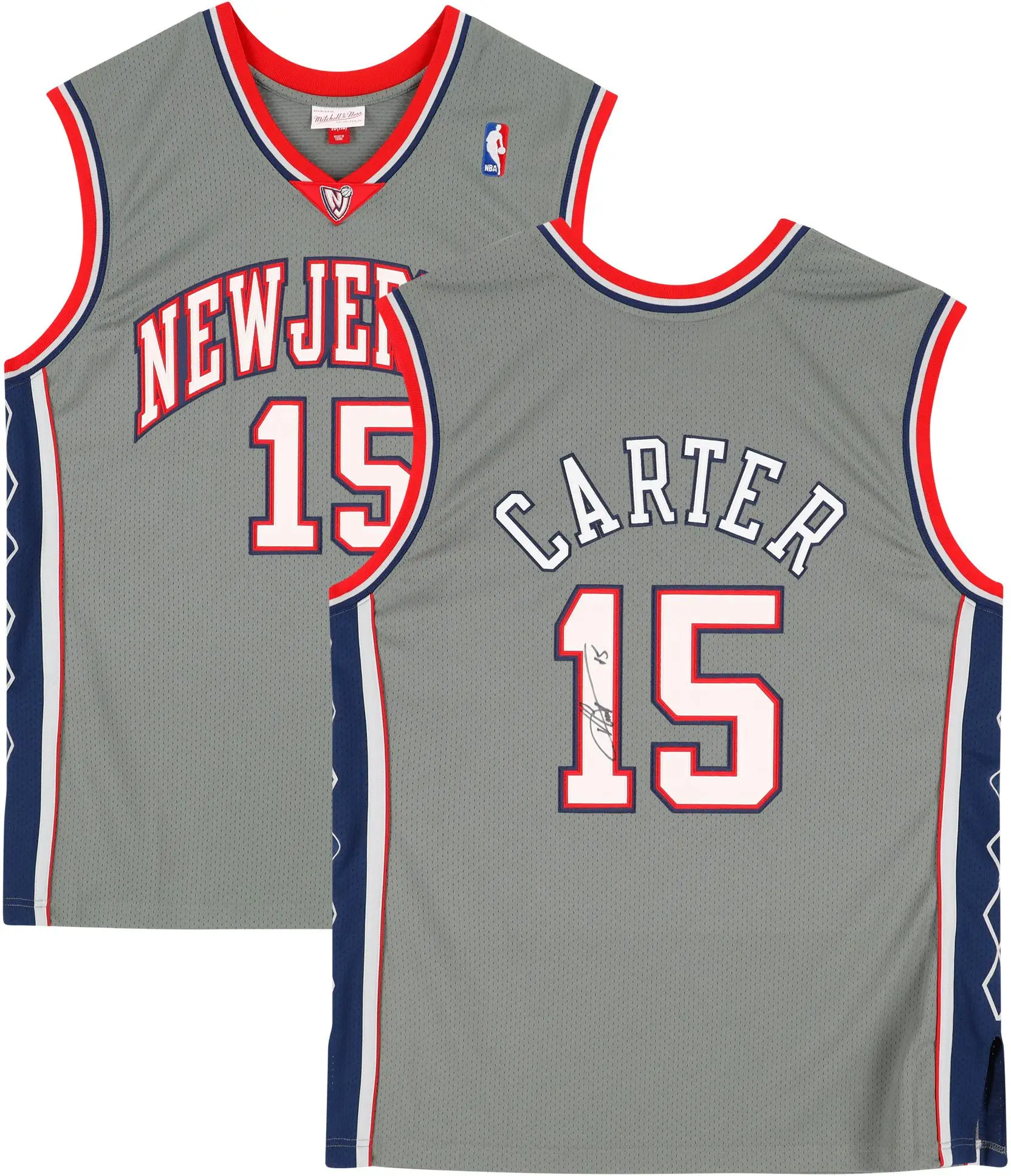 Vince Carter New Jersey Nets Signed Mitchell & Ness 2004-2005 Authentic Jersey
